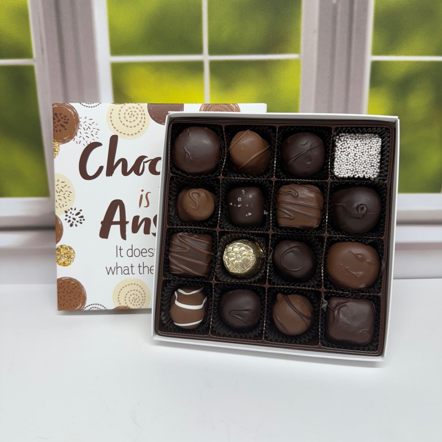 Chocolate Answer Assortment (16 Piece Chocolates)