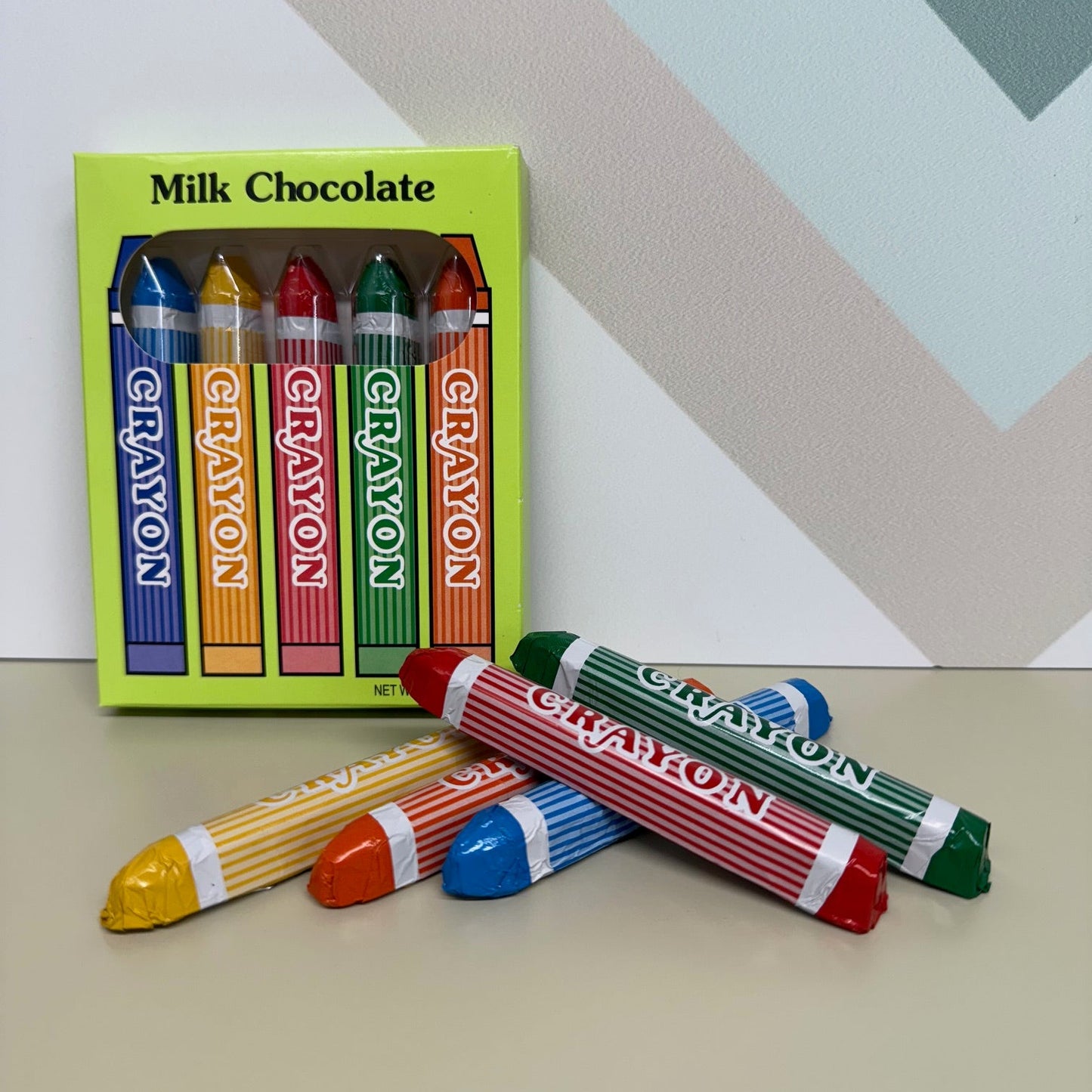Crayons Foiled - 2 1/2 oz. (Milk Chocolate)