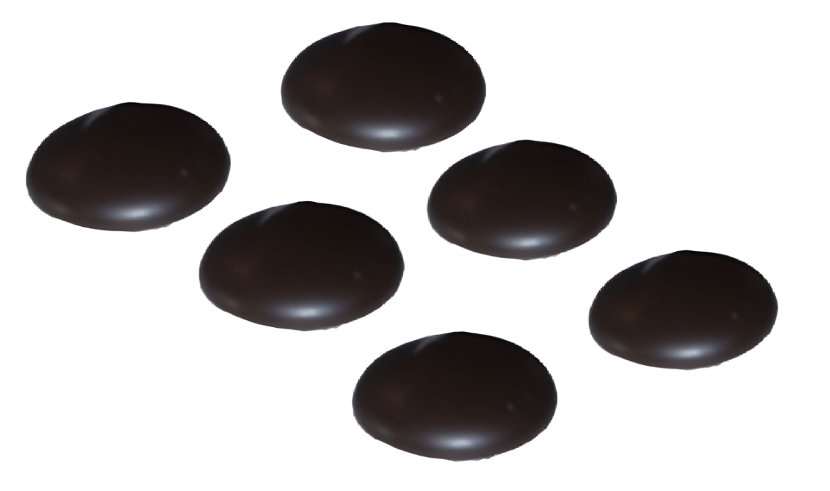 Peppermint Drops - 4 oz. Box (72% Chocolate)
