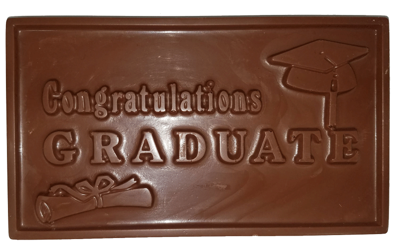 Graduate Congratulations (Large) Chocolate Card