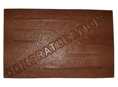 Congratulations (Large) Chocolate Card