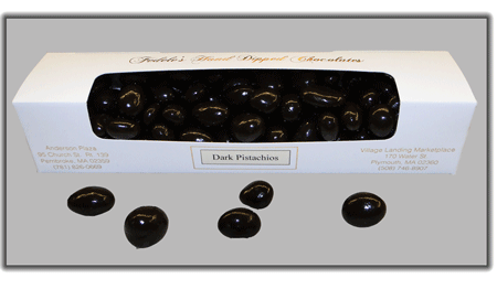 Pistachios - 8 oz. Box (Dark Chocolate Covered)