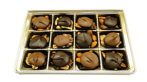 Caramel Nut Cluster Assortment (Make Your Own) - 12 Piece