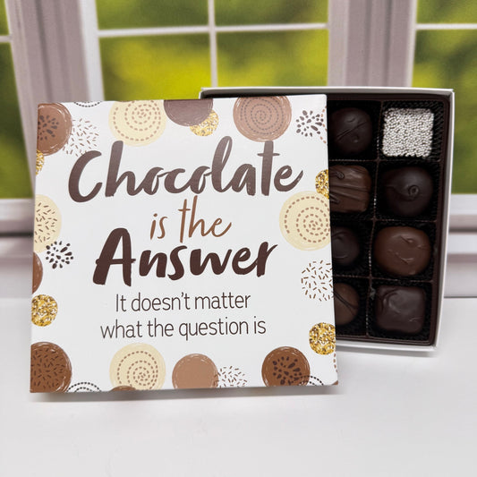 Chocolate Answer Assortment (16 Piece Chocolates)