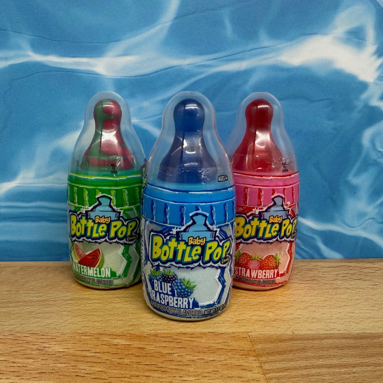 Baby bottle pop
