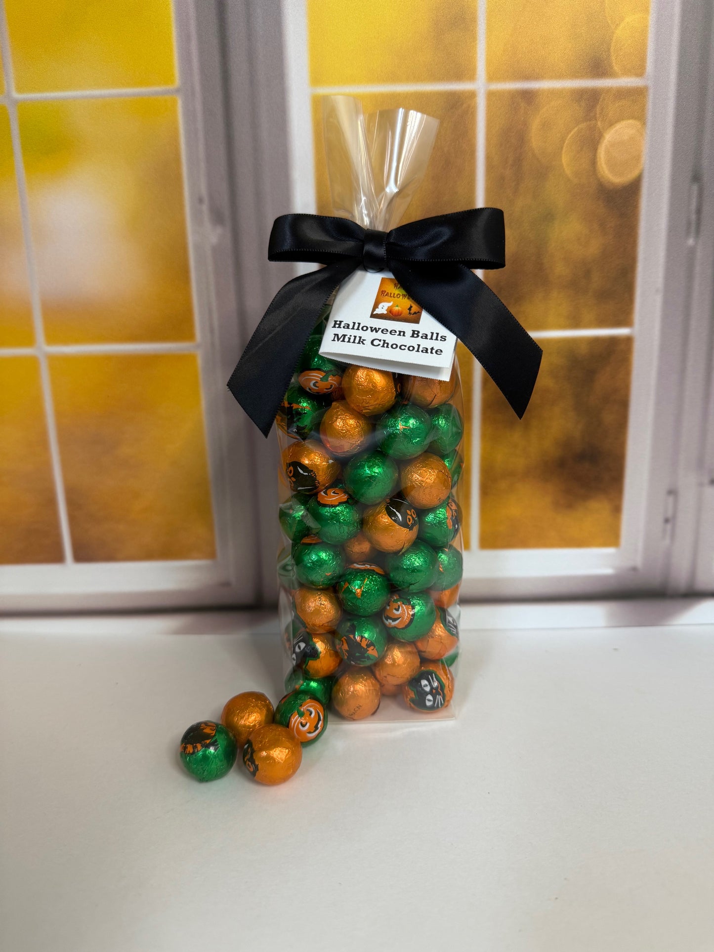 Halloween Foil Balls (Milk Chocolate)