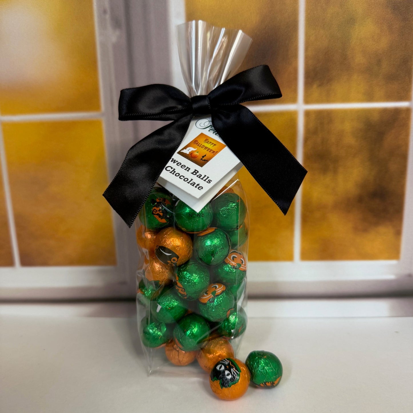 Halloween Foil Balls (Milk Chocolate)