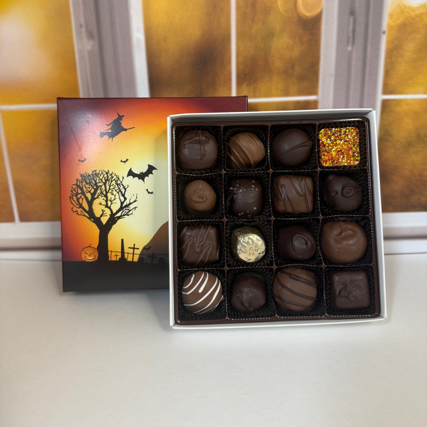 Haunted House Box (16 Piece Chocolates)