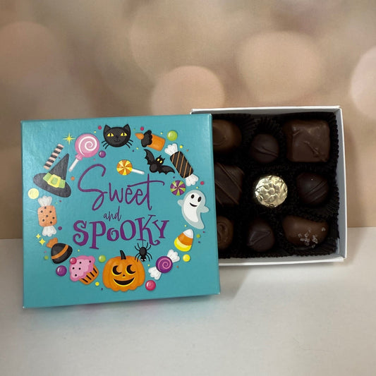 Sweet & Spooky Assortment (9 Piece Chocolates)