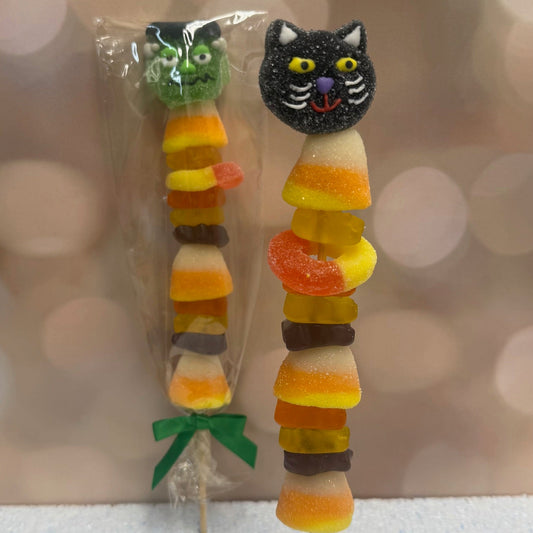 Halloween Candy Kabob Pop