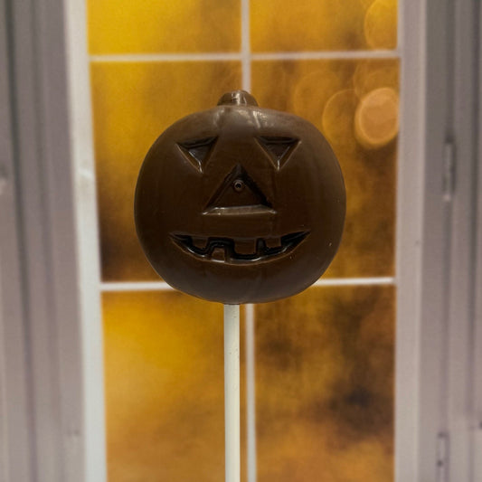 Large Jack O'Lantern Pop (Milk Chocolate)