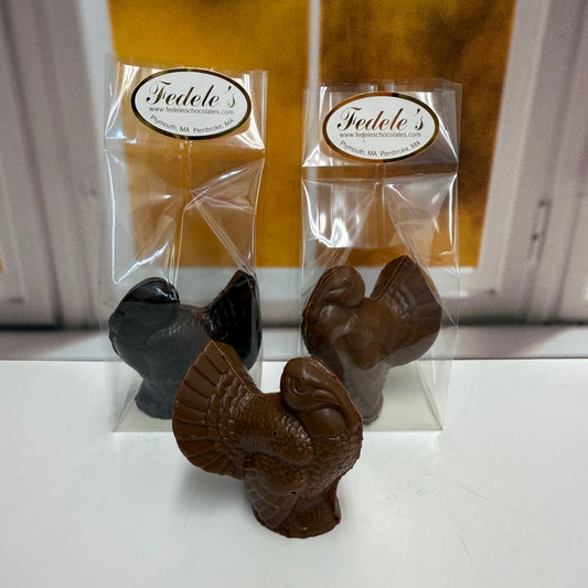 Chocolate Turkey - Solid 3-D (1.5 oz - Small)