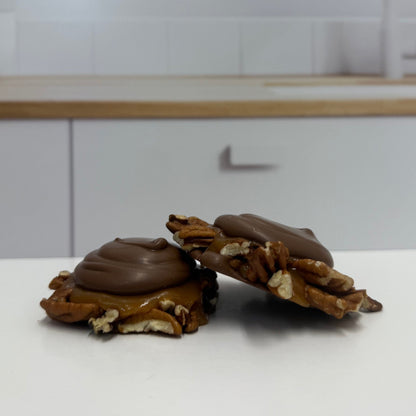 Pecan Caramel Nut Cluster (Jumbo) - Milk Chocolate