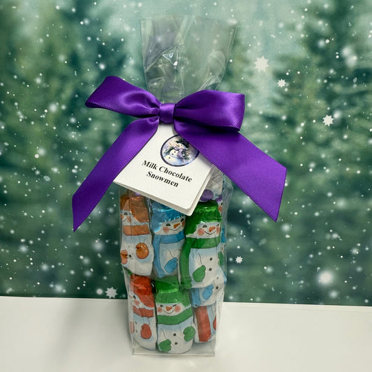 Foiled Snowman (Milk Chocolate)