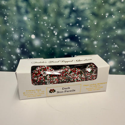 Christmas Non Pareils (Milk or Dark)