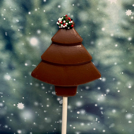 Christmas Tree Pop (Milk Chocolate)