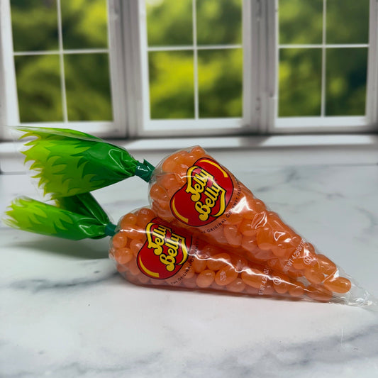 Carrot Bag Jelly Beans (Tangerine)