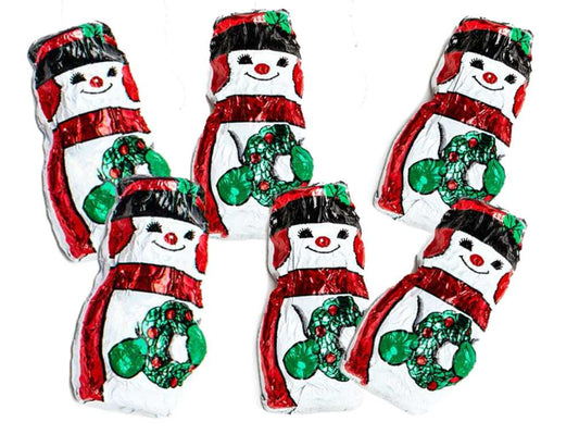 Foiled Snowman (Milk Chocolate)