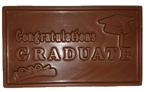 Graduate Congratulations (Large) Chocolate Card