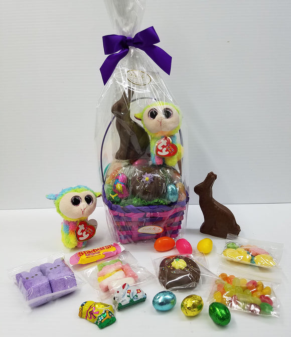 Easter Basket with Bow - (B)