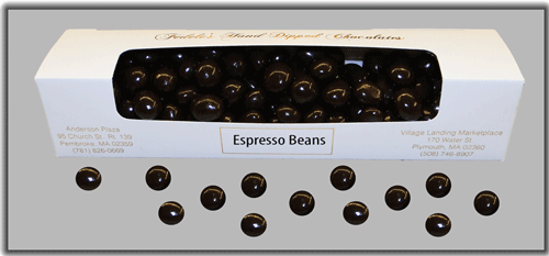 Espresso Beans (Milk or Dark) - 8 oz. Box