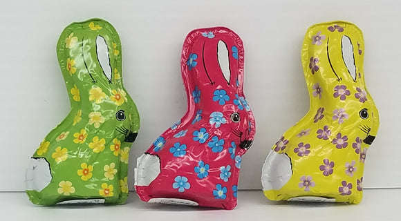 Foiled Flower Bunny (3/4 oz - Various Colors)