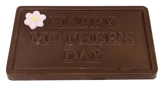 Mother's Day Small Chocolate Card (Milk or Dark)