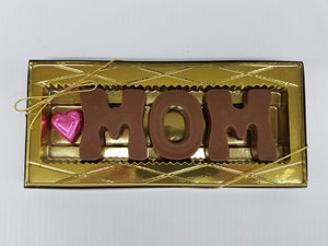 MOM Chocolate Letters (Milk or Dark)
