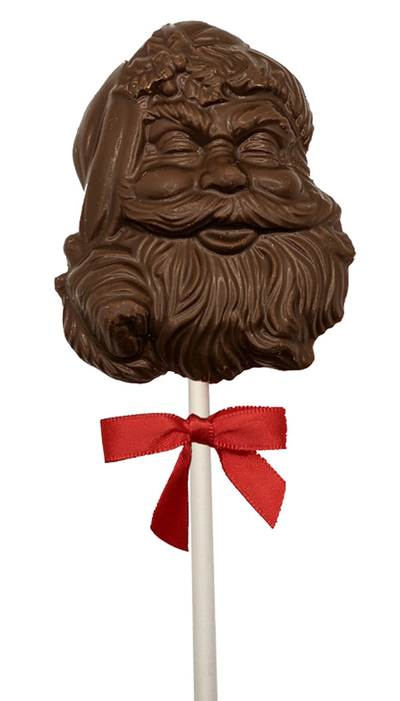 Santa Face (Large) Pop (Milk Chocolate)