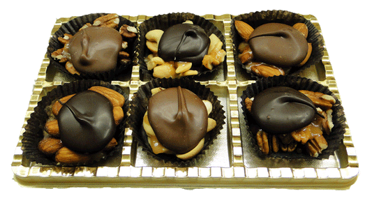 Turtle Assortment - Milk & Dark Chocolate  (Various Sizes)